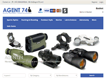 Tablet Screenshot of agent74.com